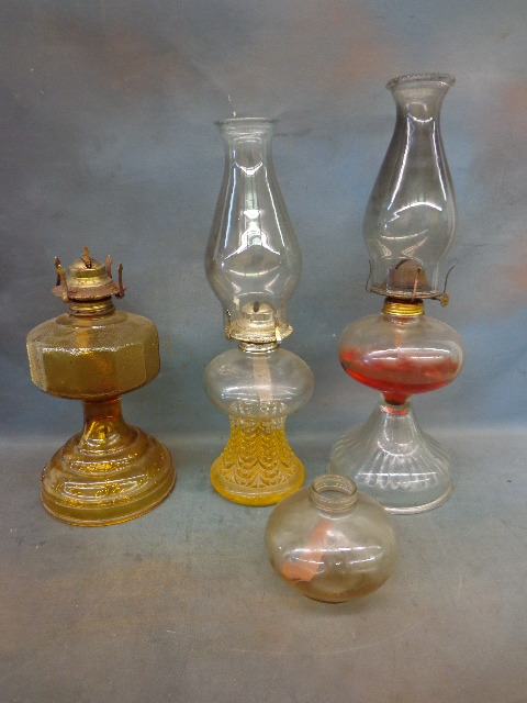 lot 66 image: Oil Lamps