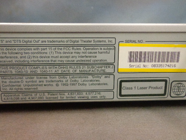 lot 78 image: DVD Player