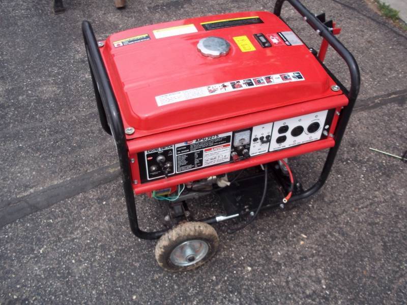 lot 2 image: All Power 13 HP Generator 6000w tested and works