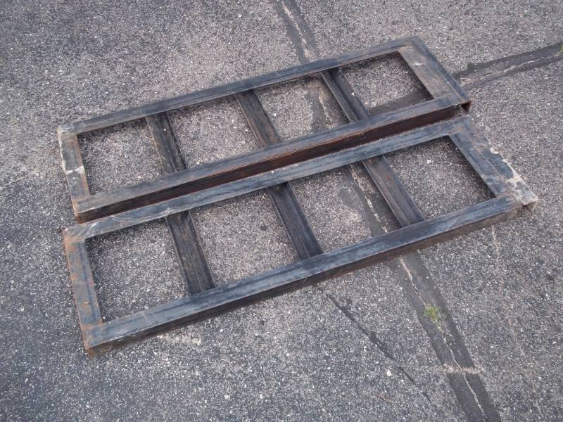 lot 5 image: Pair of Steel Car ramps 14 x 4