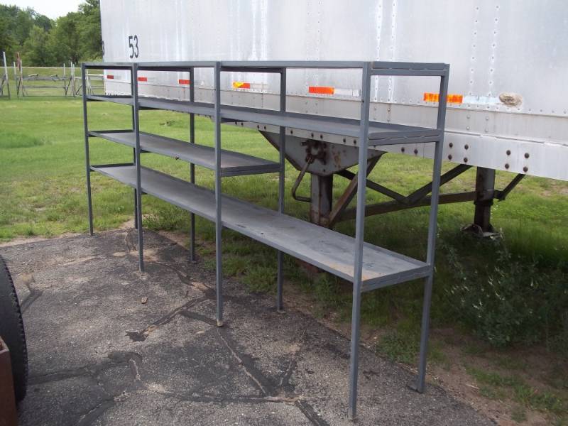 lot 7 image: Metal Shelving 5 High, 18 deep, 12 Long