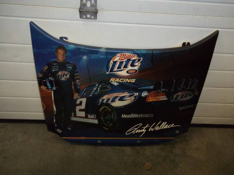 lot 23 image: Miller Light Racing Dcor hood