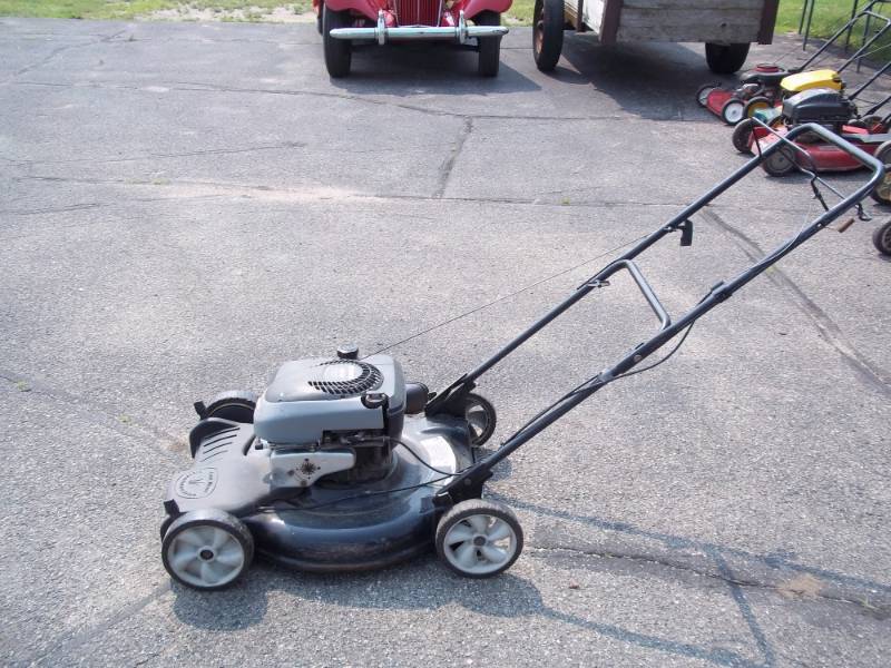 lot 56 image: Yardmachines 5 HP, 22 Mower tested and runs