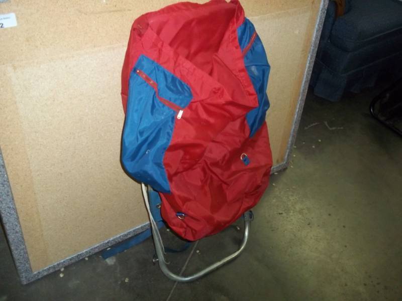 lot 72 image: Back pack with frame