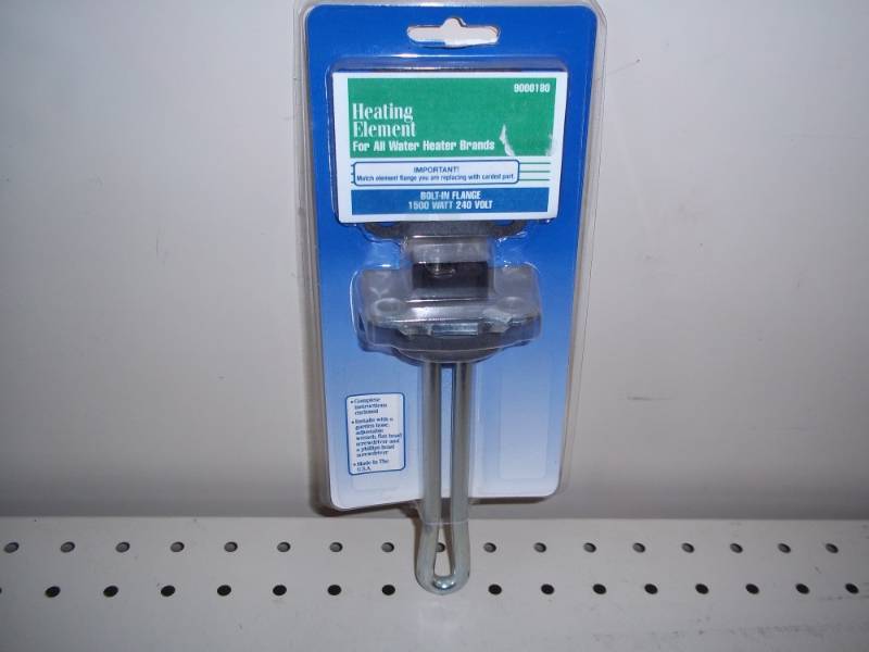 lot 89 image: NEW Hot Water heating element