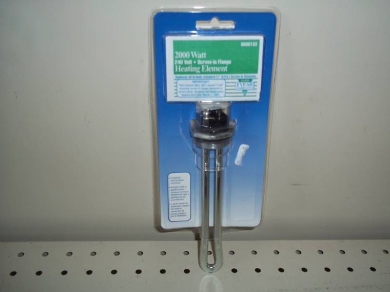 lot 91 image: NEW Hot Water heating element