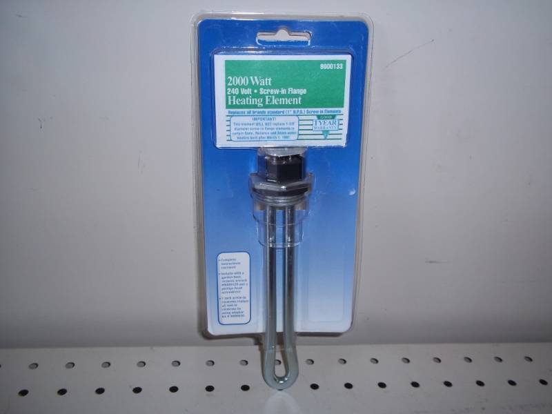 lot 92 image: NEW Hot Water heating element