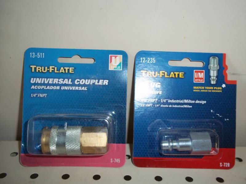 lot 121 image: New Air Coupler and Plug