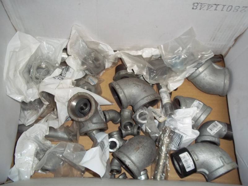 lot 135 image: NEW pipe fittings