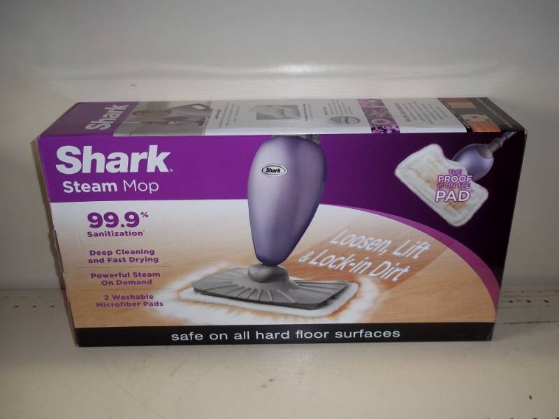 lot 176 image: NEW Shark Steam Mop