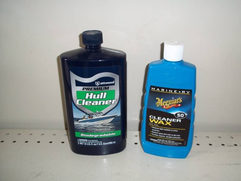 lot 203 image: New Hull Cleaner and Cleaning wax