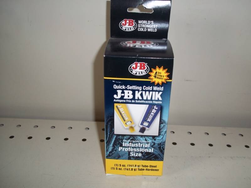 lot 206 image: NEW JB Weld Industrial professional size, 5 oz.