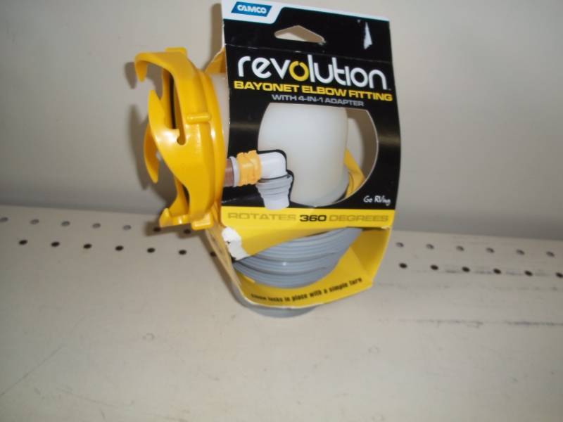 lot 213 image: New RV Bayonet Elbow fitting