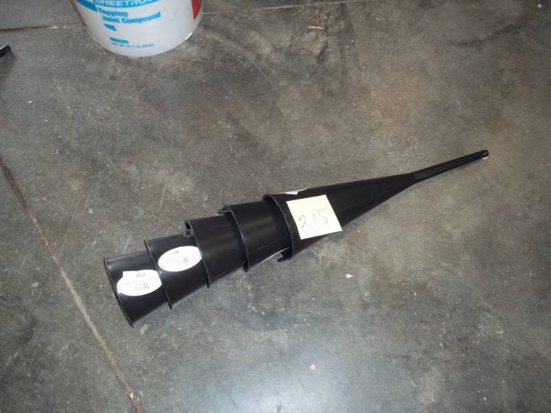 lot 215 image: New 5 long reach funnels