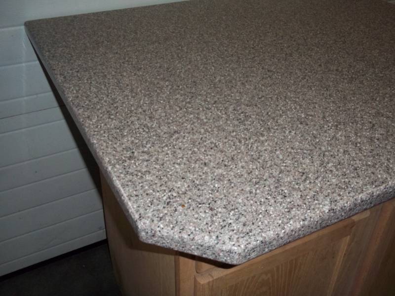 lot 245-COPY image: 42 x 3 Solid surface counter top