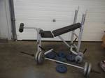 DP Magnum 351 Weight set with weights and accessories Advanced