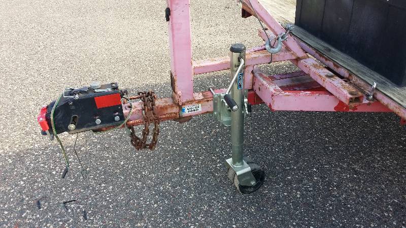 EZ Load 19 flatbed trailer