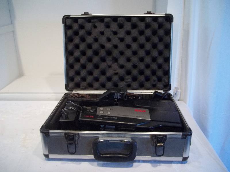 Metallic Case With Video Camera