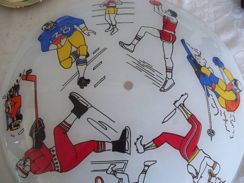 Sports Themed Light Fixture