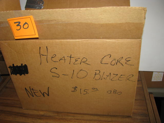 Heater core for Chevy S10 Blazer