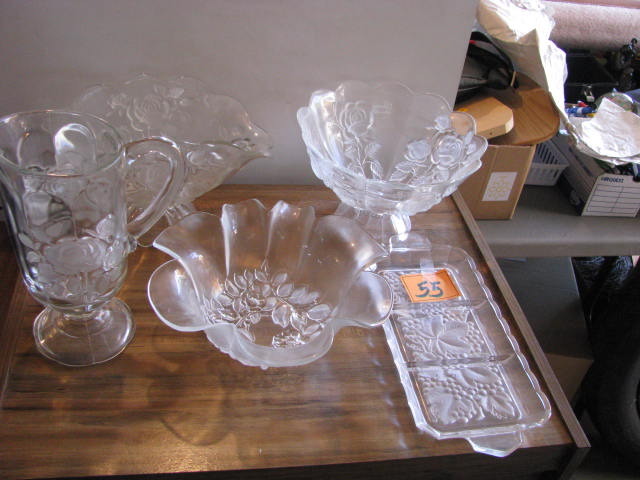 glasscrystal items please inspect