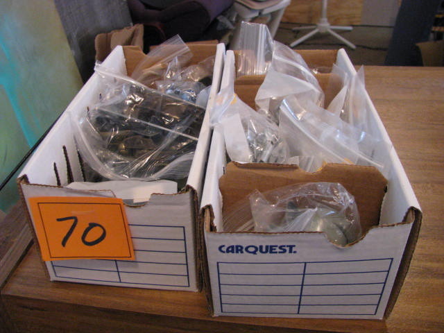 lot of wheels and other shop items