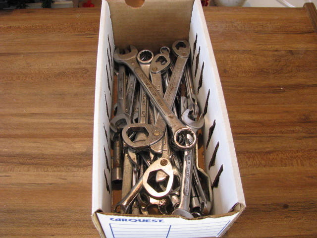 lot of wrenches