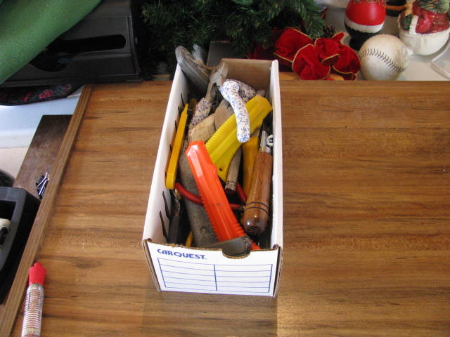 shop items mostly cutting tools