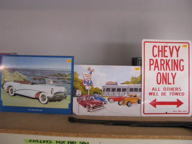 three signs see photos