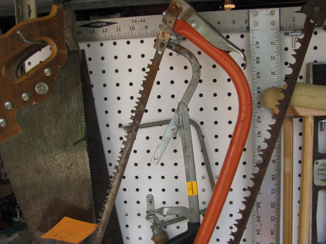 level square and many types of saws see photos