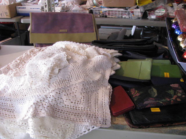 doilies and purses