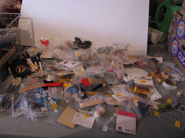 Large lot of craft supplies