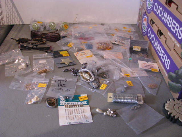 very large lot of craft supplies see photos