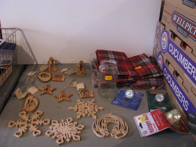 Wood ornaments and more