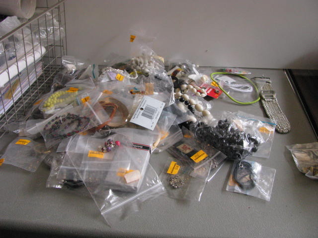 very large lot of jewelry craft items