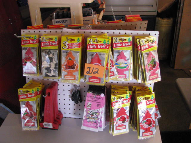 very large lot of auto air fresheners