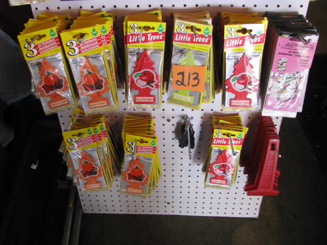 very large lot of auto air fresheners