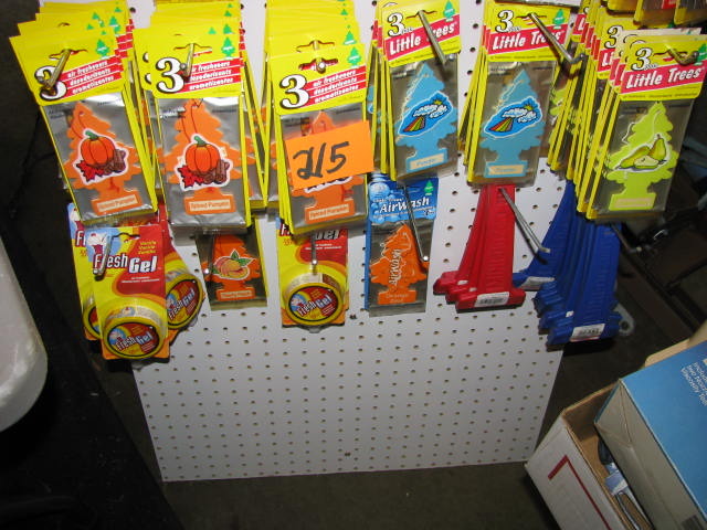 very large lot of auto air fresheners