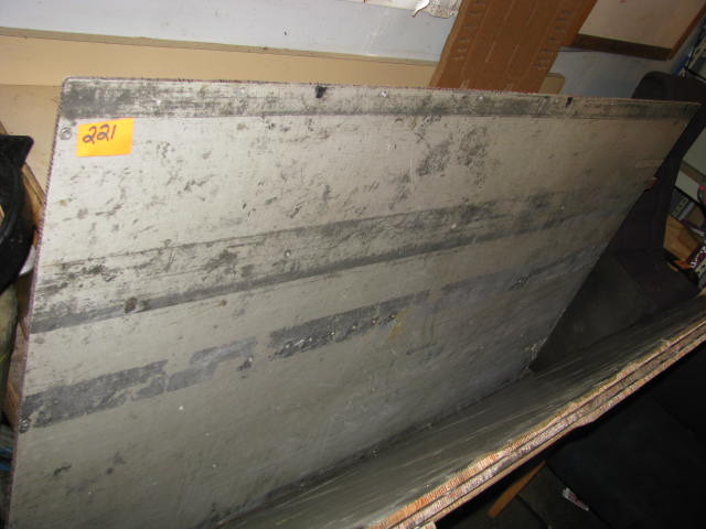 4 X 8 sheet of airplane flooring