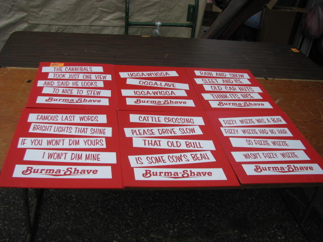 cool burma shave signs see photos for the quotations
