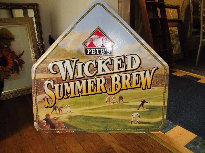 Metal Beer Sign