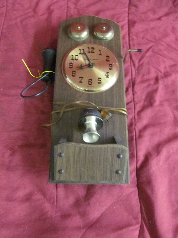 Telephone Clock