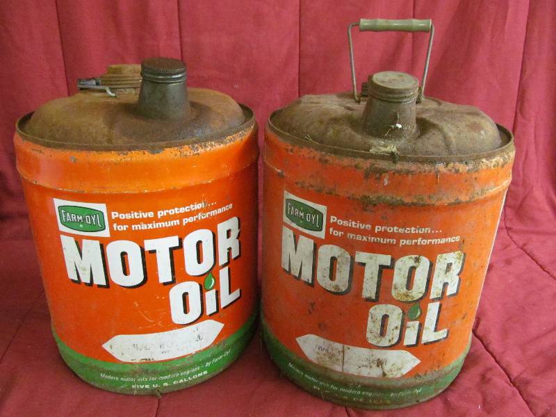 Vintage Oil Cans