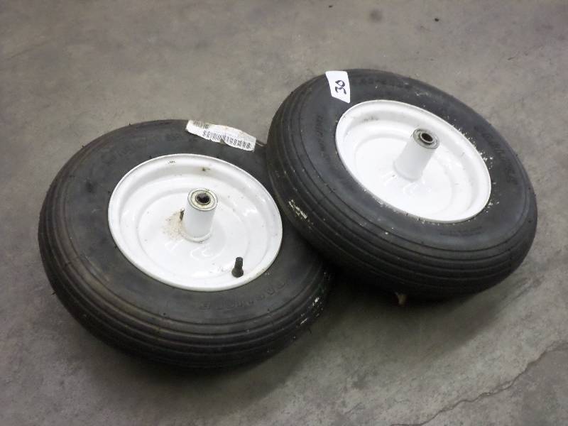 lot 30 image: (2) 4.808NHS Pneumatic Tires ...