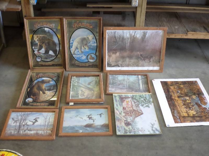 lot 106 image: 10-Piece Lot Of HuntingWildlifeBe...