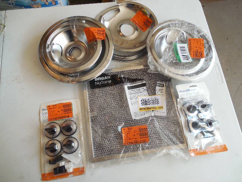 Lot of Gas range  stove  parts - knobs