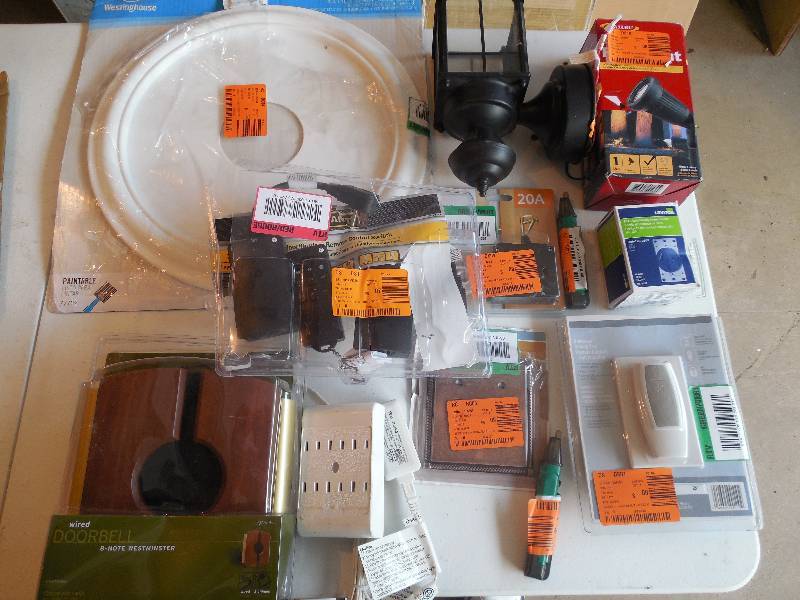 Lot of Electrical - lights-door bell