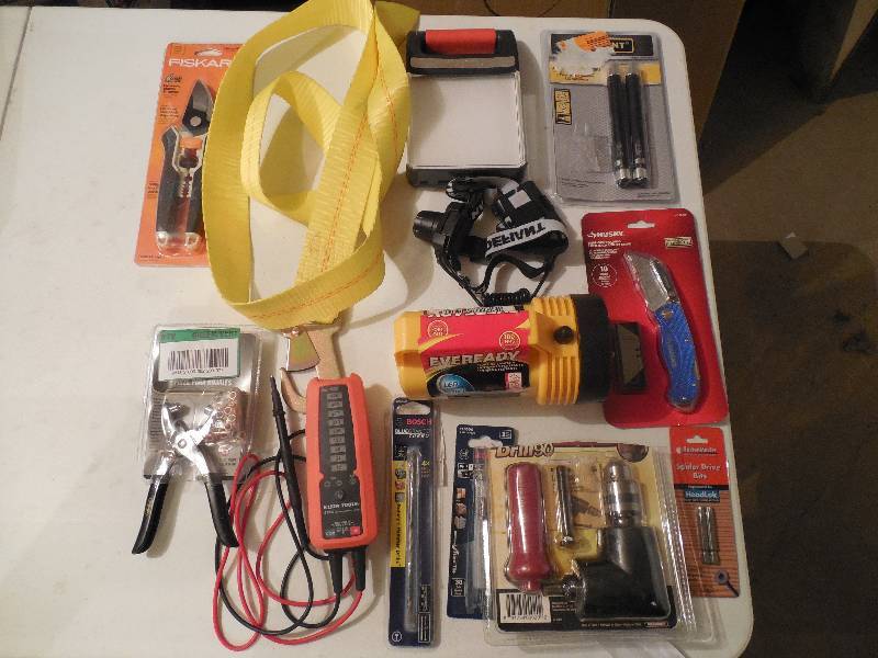 Lot of Tools, Lights, Drill