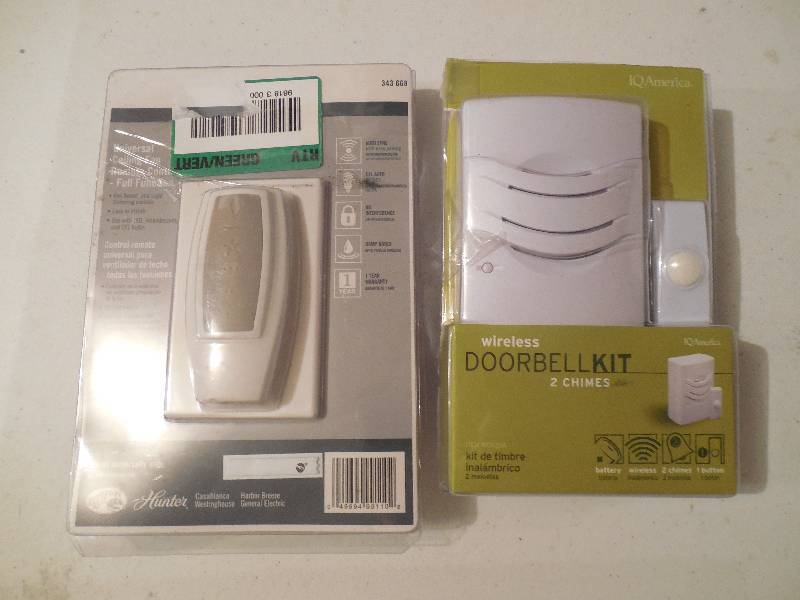 Door Bell & Ceiling fan remote