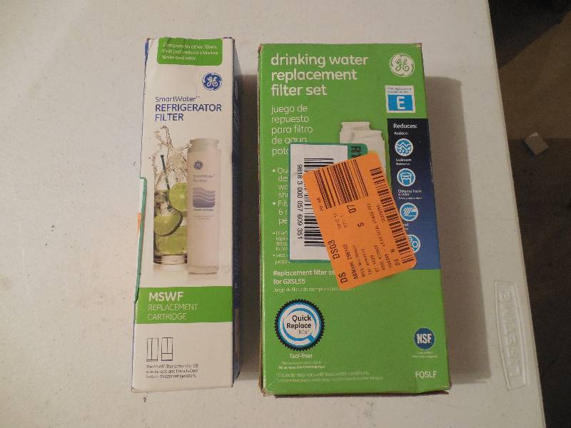 2 water filters & 1 Water Refrigerator Filter